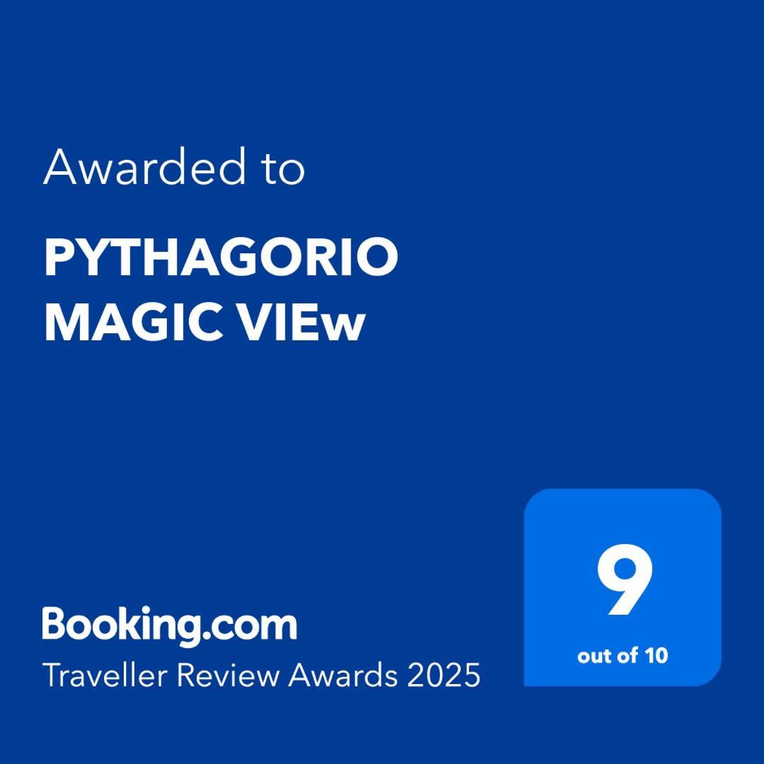 הוילה Pythagorio Magic View מראה חיצוני תמונה